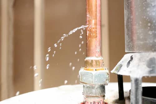 Smart leak detector preventing water damage in a Las Vegas home